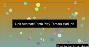 link alternatif pintu play terbaru hari ini