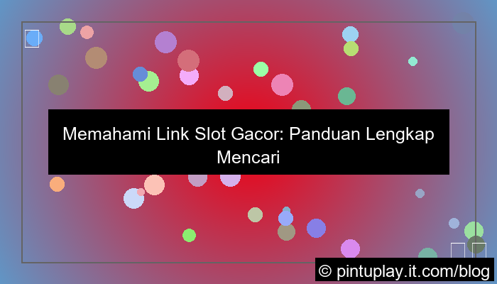 desain link slot gacor