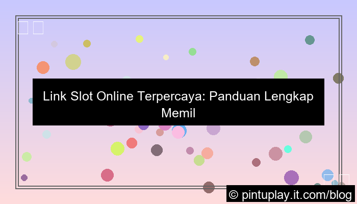 desain link slot online