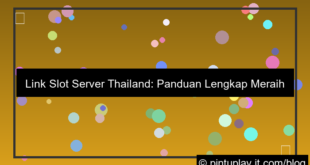 ilustrasi link slot server thailand