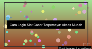 grafik login slot gacor