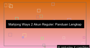 mahjong ways 2 akun reguler