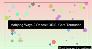 mahjong ways 2 deposit qris