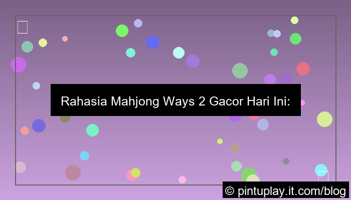 grafik mahjong ways 2 gacor hari ini