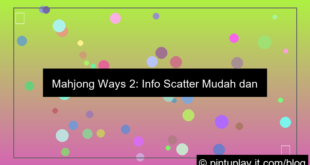 visual mahjong ways 2 info scatter mudah