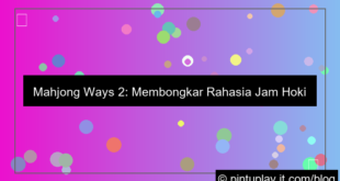 mahjong ways 2 jam hoki akurat
