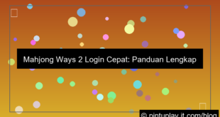 mahjong ways 2 login cepat