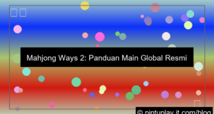 mahjong ways 2 main global resmi