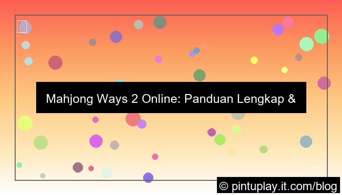 grafik mahjong ways 2 online
