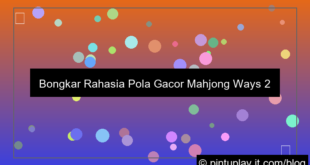 ilustrasi mahjong ways 2 pola gacor malam hari