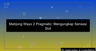 mahjong ways 2 pragmatic