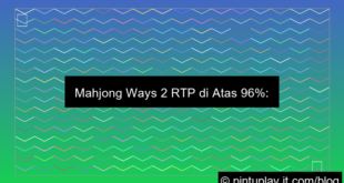 mahjong ways 2 rtp di atas 96