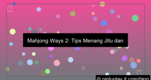 desain mahjong ways 2 tips menang