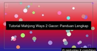grafik mahjong ways 2 tutorial gacor