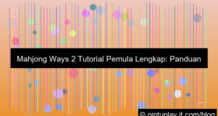 visual mahjong ways 2 tutorial pemula lengkap