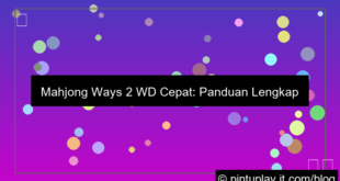 mahjong ways 2 wd cepat