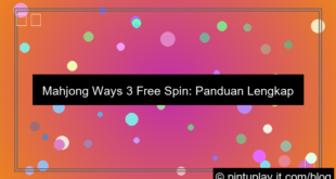 mahjong ways 3 free spin