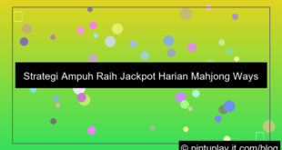 mahjong ways 3 jackpot harian