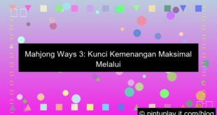 mahjong ways 3 main fokus free spin