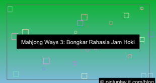 visual mahjong ways 3 main saat jam hoki