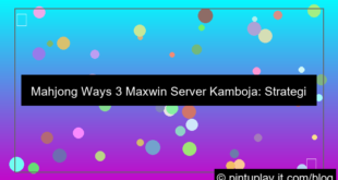 mahjong ways 3 maxwin server kamboja