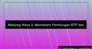 mahjong ways 3 perhitungan rtp
