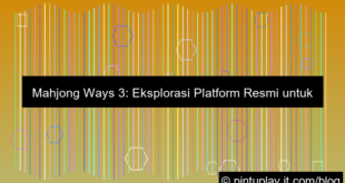 mahjong ways 3 platform resmi