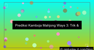 mahjong ways 3 prediksi kamboja