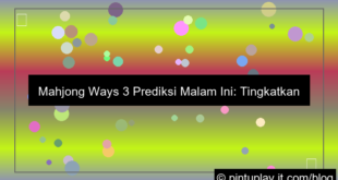 mahjong ways 3 prediksi malam ini