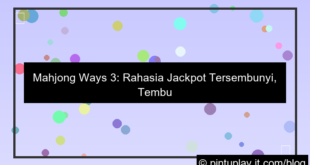 gambar mahjong ways 3 rahasia jackpot