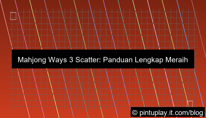 mahjong ways 3 scatter