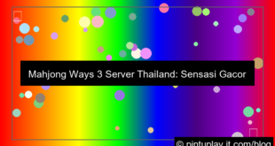 mahjong ways 3 server thailand