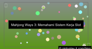 visual mahjong ways 3 sistem kerja slot