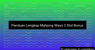 ilustrasi mahjong ways 3 slot bonus new member