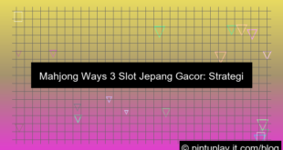 gambar mahjong ways 3 slot jepang gacor