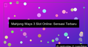 gambar mahjong ways 3 slot online