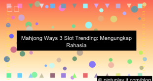 grafik mahjong ways 3 slot trending