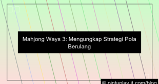 gambar mahjong ways 3 strategi pola berulang