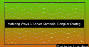 desain mahjong ways 3 strategi server kamboja