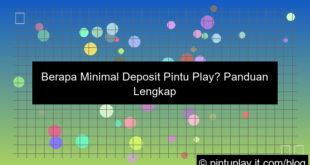 minimal deposit pintu play berapa