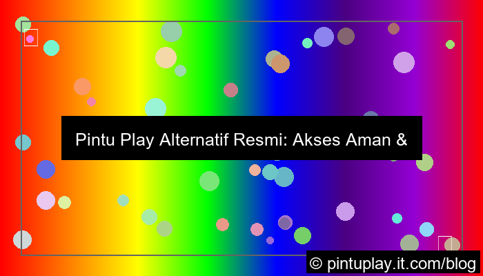 visual pintu play alternatif resmi