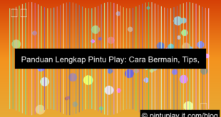 pintu play cara bermain