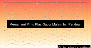pintu play gacor malam ini