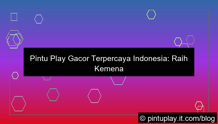 ilustrasi pintu play gacor terpercaya indonesia
