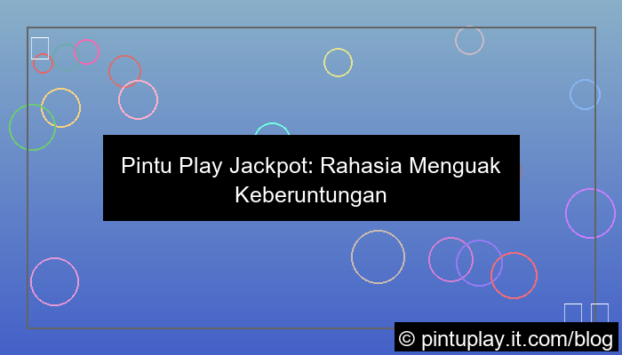 pintu play jackpot