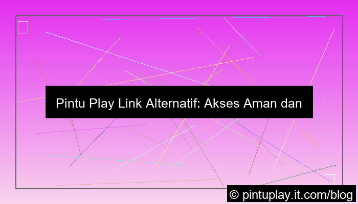 pintu play link alternatif