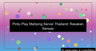 pintu play mahjong server thailand