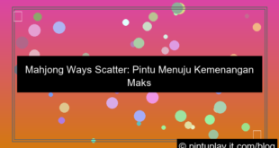 pintu play mahjong ways scatter