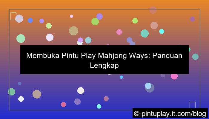 visual pintu play mahjong ways