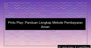 pintu play metode pembayaran